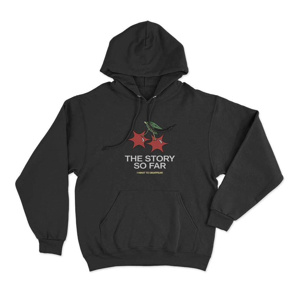 Cherries Unisex Hoodie Black Cherries Unisex Hoodie Black