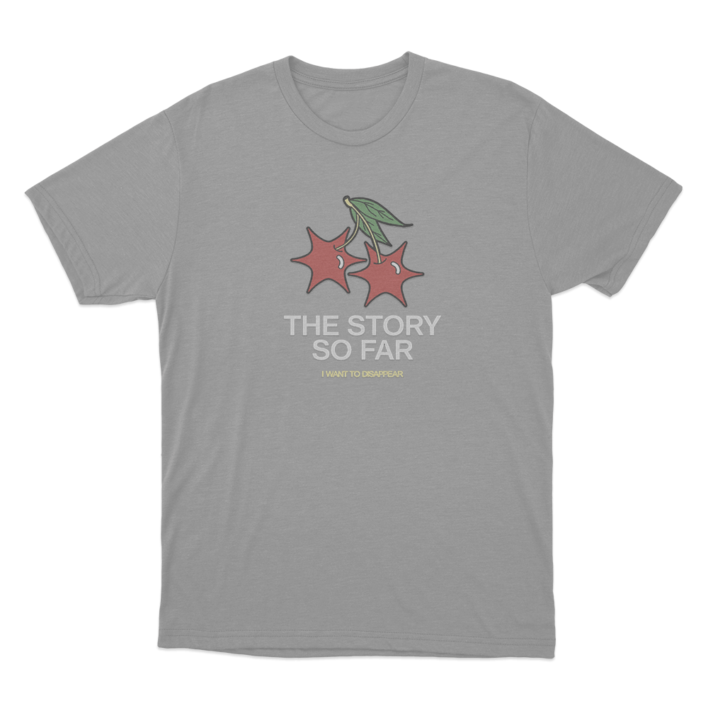 Cherries Unisex T Shirt Grey Cherries Unisex T Shirt Grey