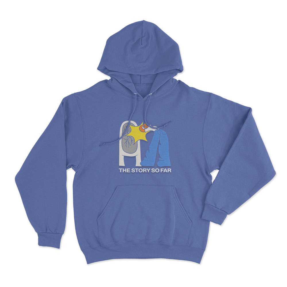 I Want To Disappear Cover Unisex Hoodie Blue I Want To Disappear Cover Unisex Hoodie Blue
