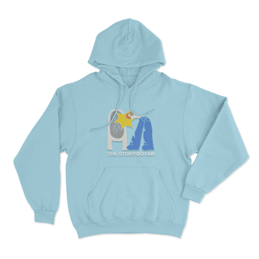 I Want To Disappear Cover Unisex Hoodie Sky Blue I Want To Disappear Cover Unisex Hoodie Sky Blue