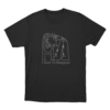 I Want To Disappear Unisex T Shirt Black