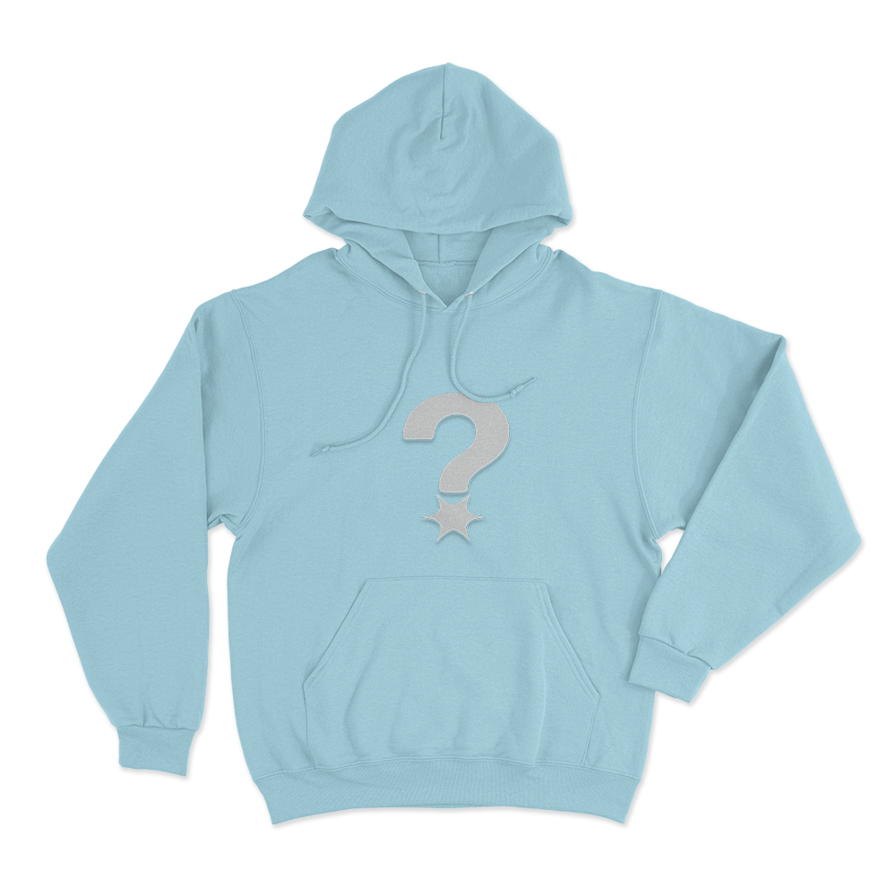 Mystery Unisex Hoodie Sky Blue Mystery Unisex Hoodie Sky Blue