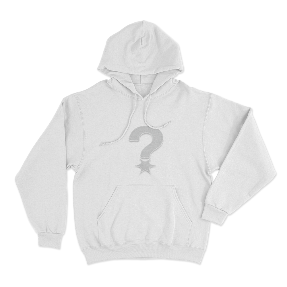 Mystery Unisex Hoodie White Mystery Unisex Hoodie White