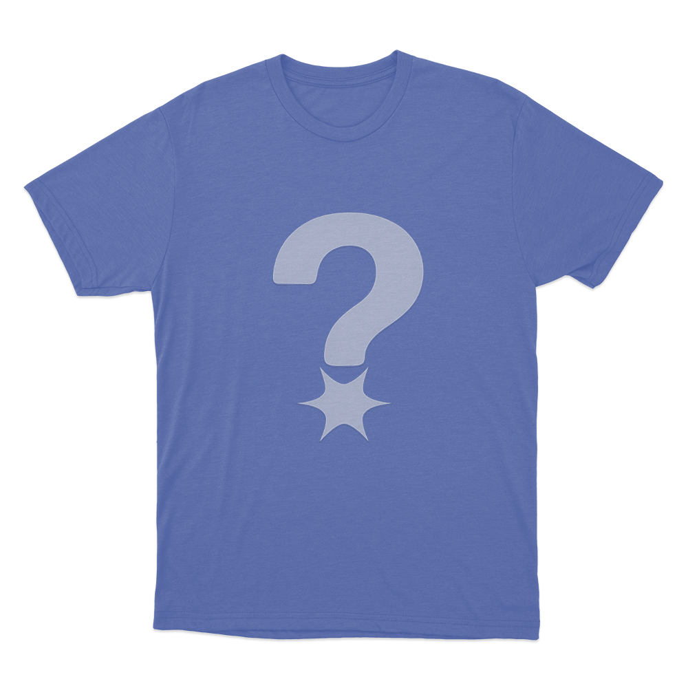 Mystery Unisex T Shirt Blue Mystery Unisex T Shirt Blue