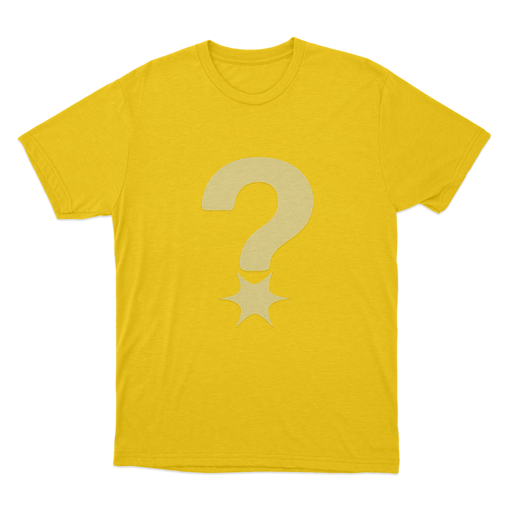 Mystery Unisex T Shirt Yellow Mystery Unisex T Shirt Yellow