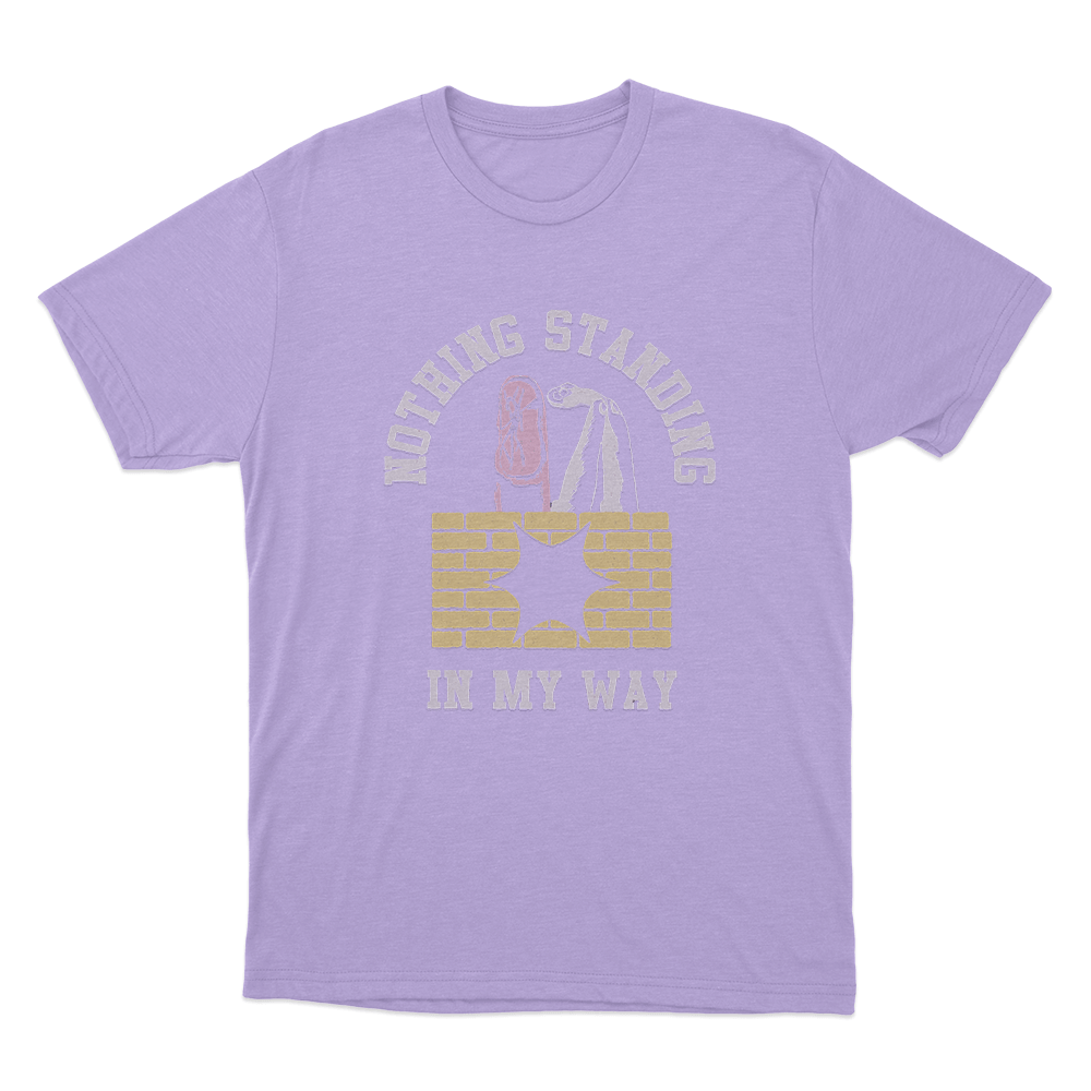Nothing Standing In My Way Unisex T Shirt Purple Nothing Standing In My Way Unisex T Shirt Purple