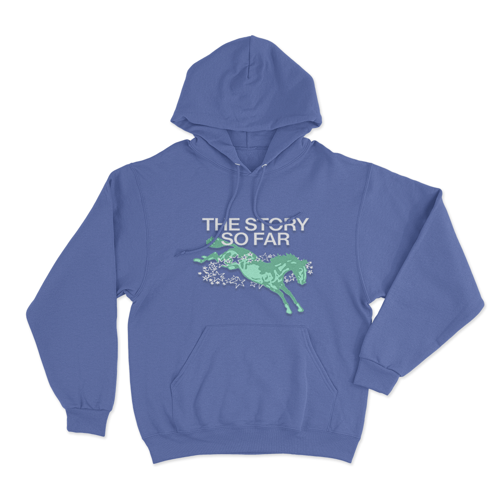 Stallion Unisex Hoodie Blue Stallion Unisex Hoodie Blue
