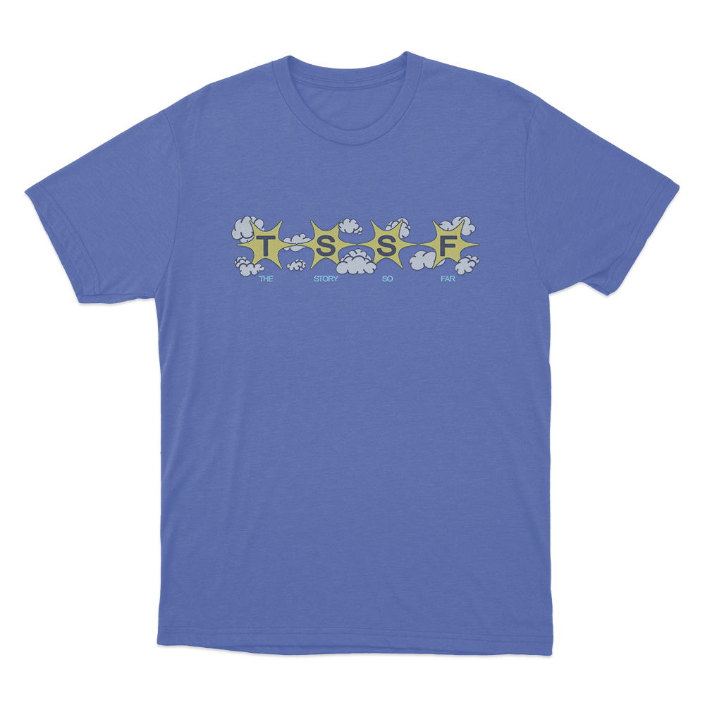 The Story So Far Cloud Graphic Unisex T Shirt Blue The Story So Far Cloud Graphic Unisex T Shirt Blue