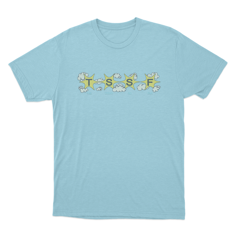 The Story So Far Cloud Graphic Unisex T Shirt Sky Blue The Story So Far Cloud Graphic Unisex T Shirt Sky Blue