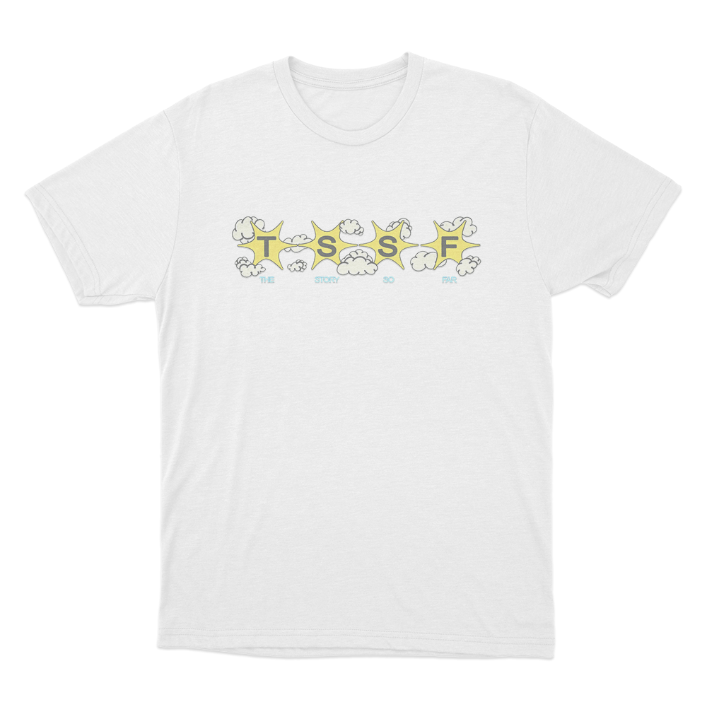 The Story So Far Cloud Graphic Unisex T Shirt White The Story So Far Cloud Graphic Unisex T Shirt White