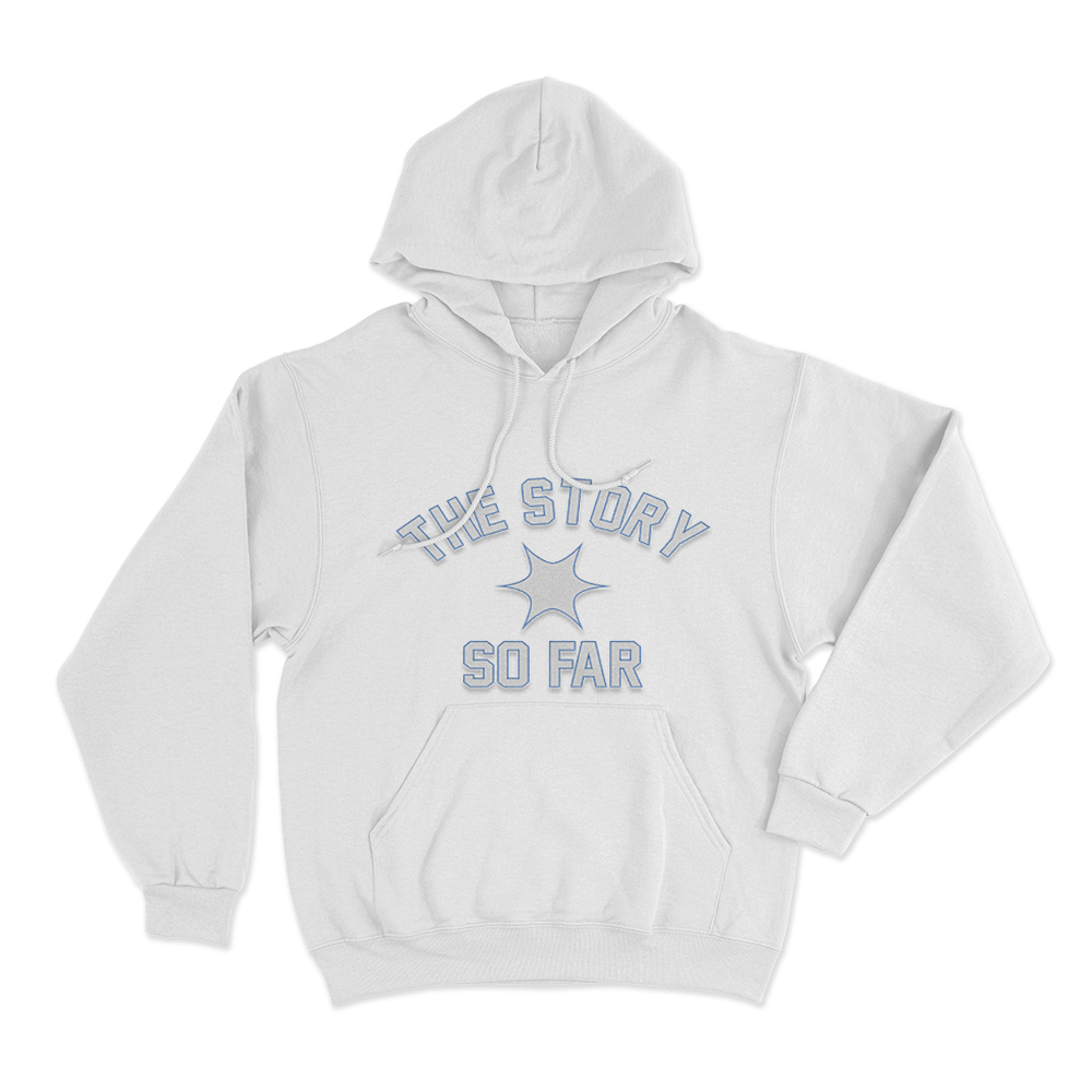 The Story So Far Star Unisex Hoodie White The Story So Far Star Unisex Hoodie White