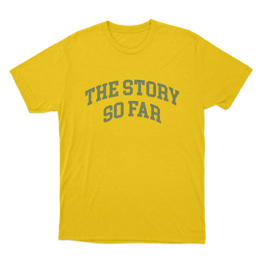 The Story So Far Unisex T Shirt Yellow The Story So Far Unisex T Shirt Yellow